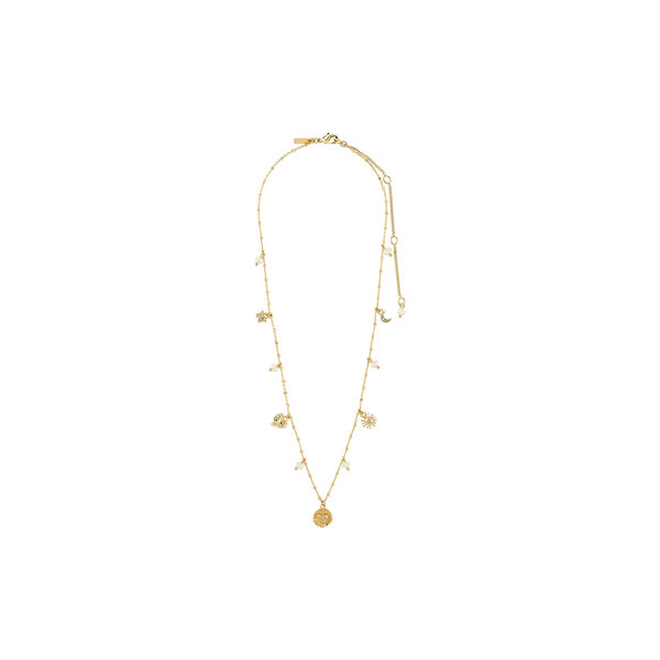 MYLAN necklace, gold plated, Pilgrim