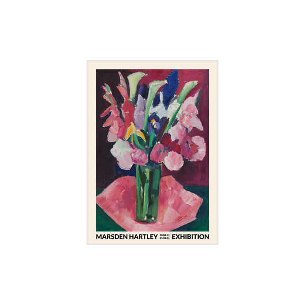 Marsden Hartley - Flower Exhibition, Poster & Frame