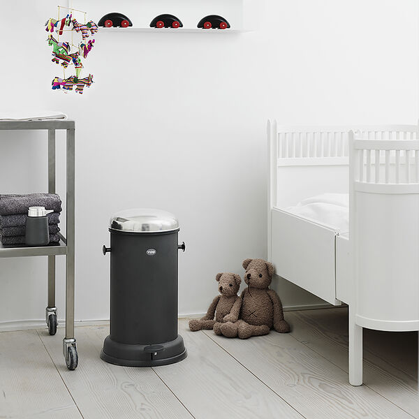 VIPP15 Pedal Bin, black, Vipp