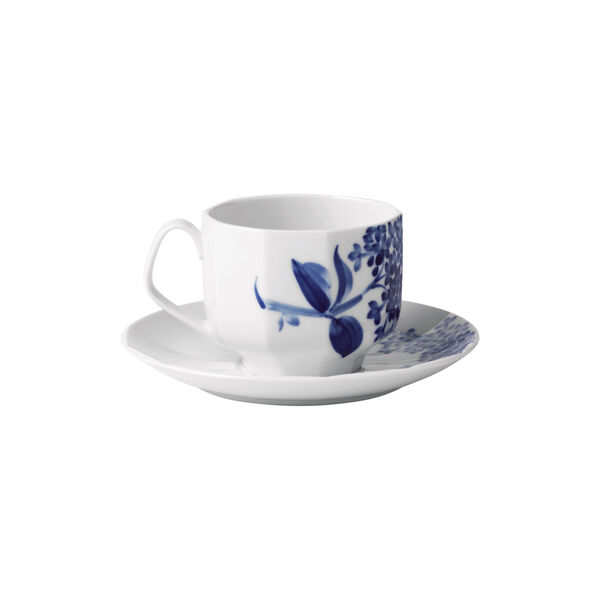 Blomst Cup with Saucer, lilac Blomst Cup with Saucer, lilac, Royal Copenhagen