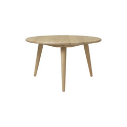 CH008 Coffee Table, soap treated oak, Carl Hansen & Søn
