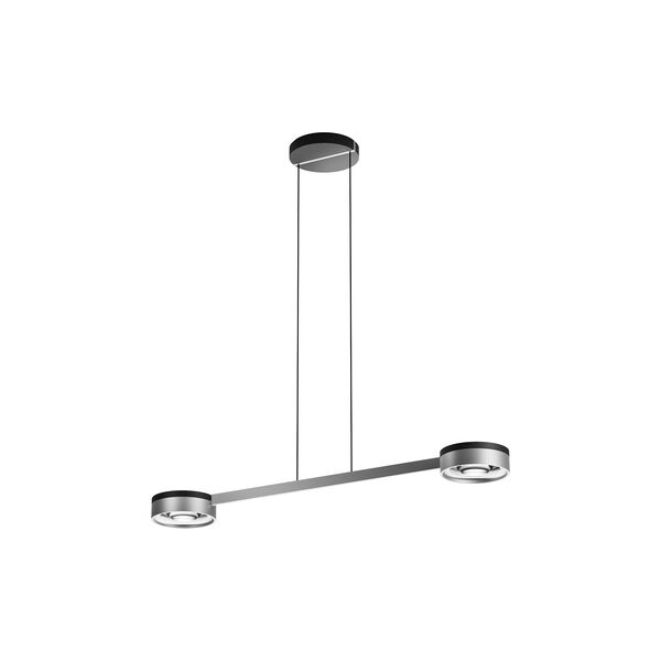 BLADE S2 SLIM Pendant, matt black/satin silver BLADE S2 SLIM Pendant, matt black/satin silver, LIGHT-POINT