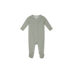 Newborn Suit W. Feet | Moss/Offwhite, Serendipity