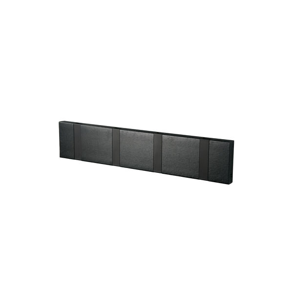 KNAX Horizontal 4 Coat Rack, black KNAX Horizontal 4 Coat Rack, black, LoCa
