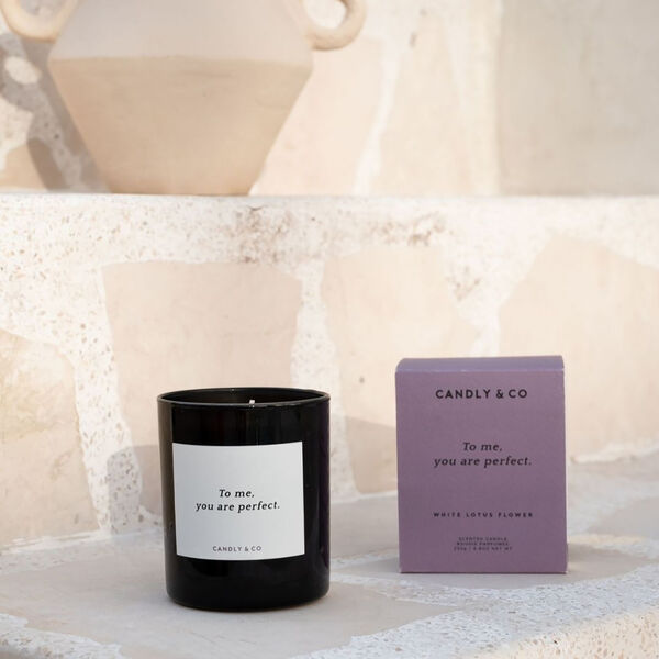 No. 8 Candle, To me, you are perfect, Candly & Co