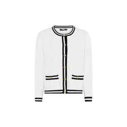 Milano Spring Knit, off white/navy, Micha