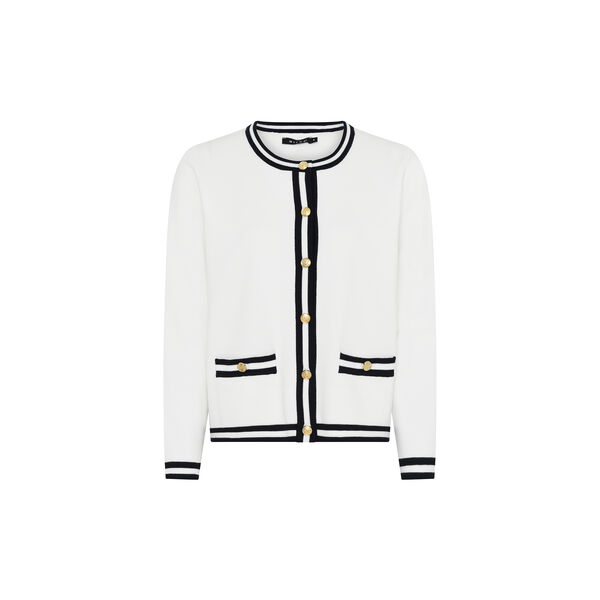 Milano Spring Knit, off white/navy, Micha