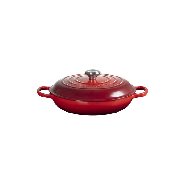 Signature cast iron buffet pot 30 cm, cerise, Le Creuset