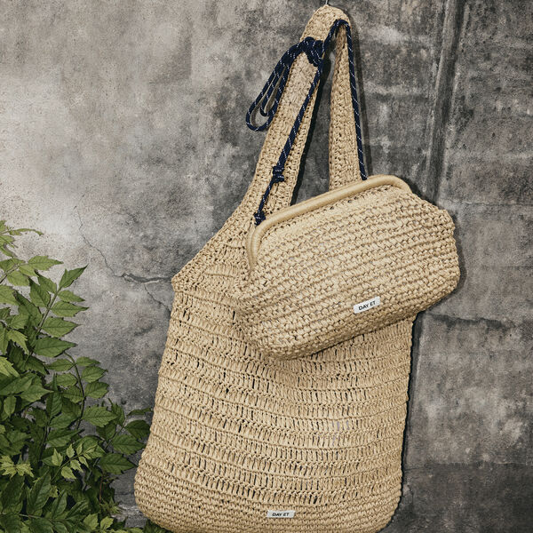 Day Crochet Tote, coriander beige, DAY ET