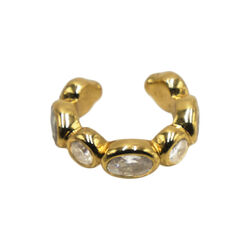 Nebula Ear Cuff 1 pcs, gold plated, Stone Copenhagen