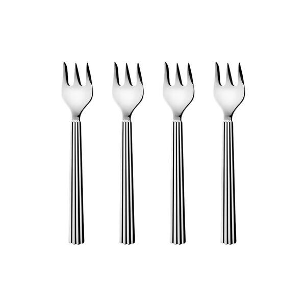 Bernadotte Cake Fork 4 pcs Bernadotte Cake Fork 4 pcs, Georg Jensen