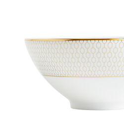Gio Gold Rice Bowl, gold/white, Wedgwood