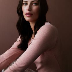 Slim Tee, coral, Serendipity