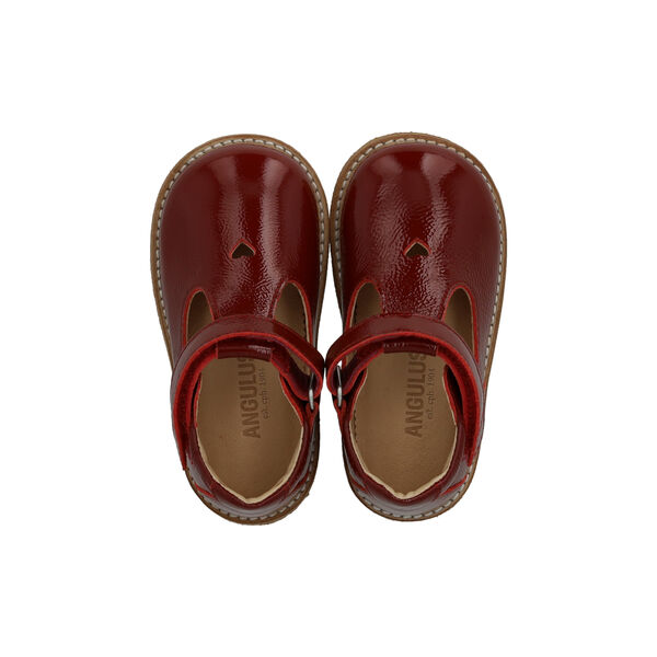 Classic Mary Janes, cranberry, ANGULUS