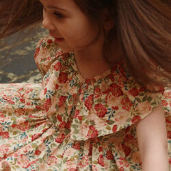 Bella Frill Dress, tango, Konges Sl&oslash;jd