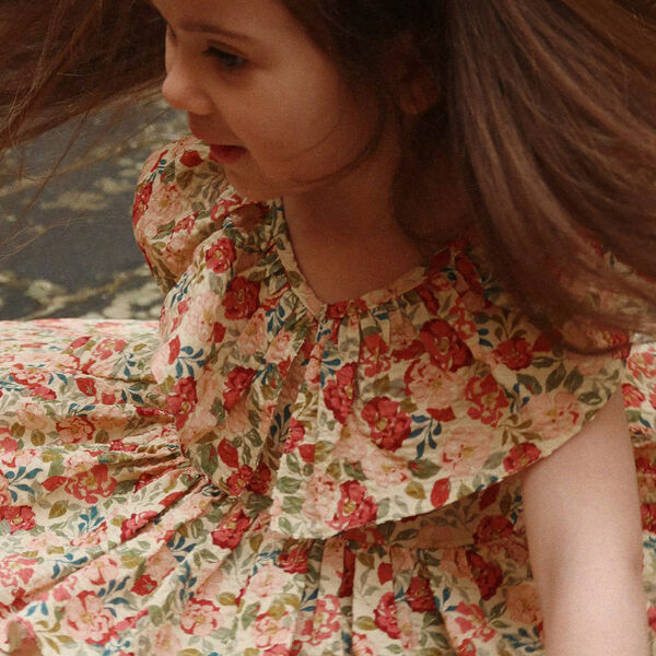 Bella Frill Dress, tango, Konges Sl&oslash;jd