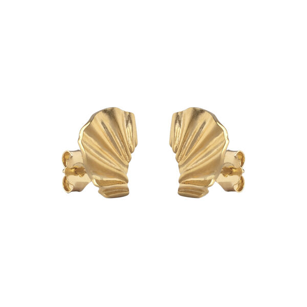 Wave Earring Mini, gold, ENAMEL Copenhagen