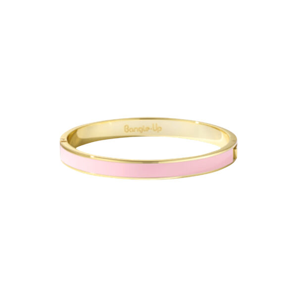 BANGLE Bracelet 7 mm T2, cotton pink, bangle up