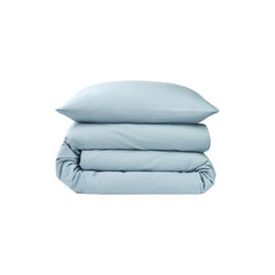 Percale Bedding, powder blue, Sekan