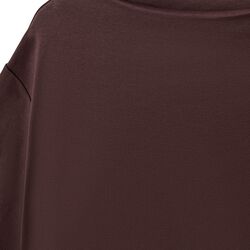 TEASW BOATNECK T-SHIRT, dark brown, Sofie Schnoor
