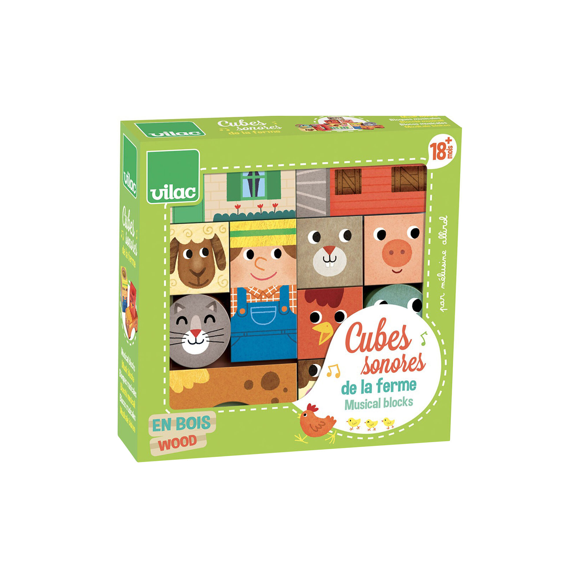 Farm Animals Musical Blocks