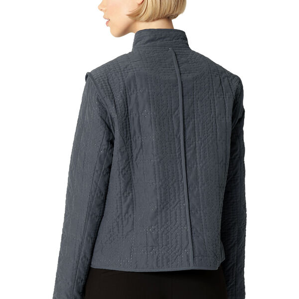 Short Quilted Jacket, ombre blue, Ilse Jacobsen Hornb&aelig;k