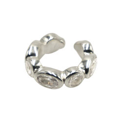 Nebula Ear Cuff 1 pcs, silver, Stone Copenhagen