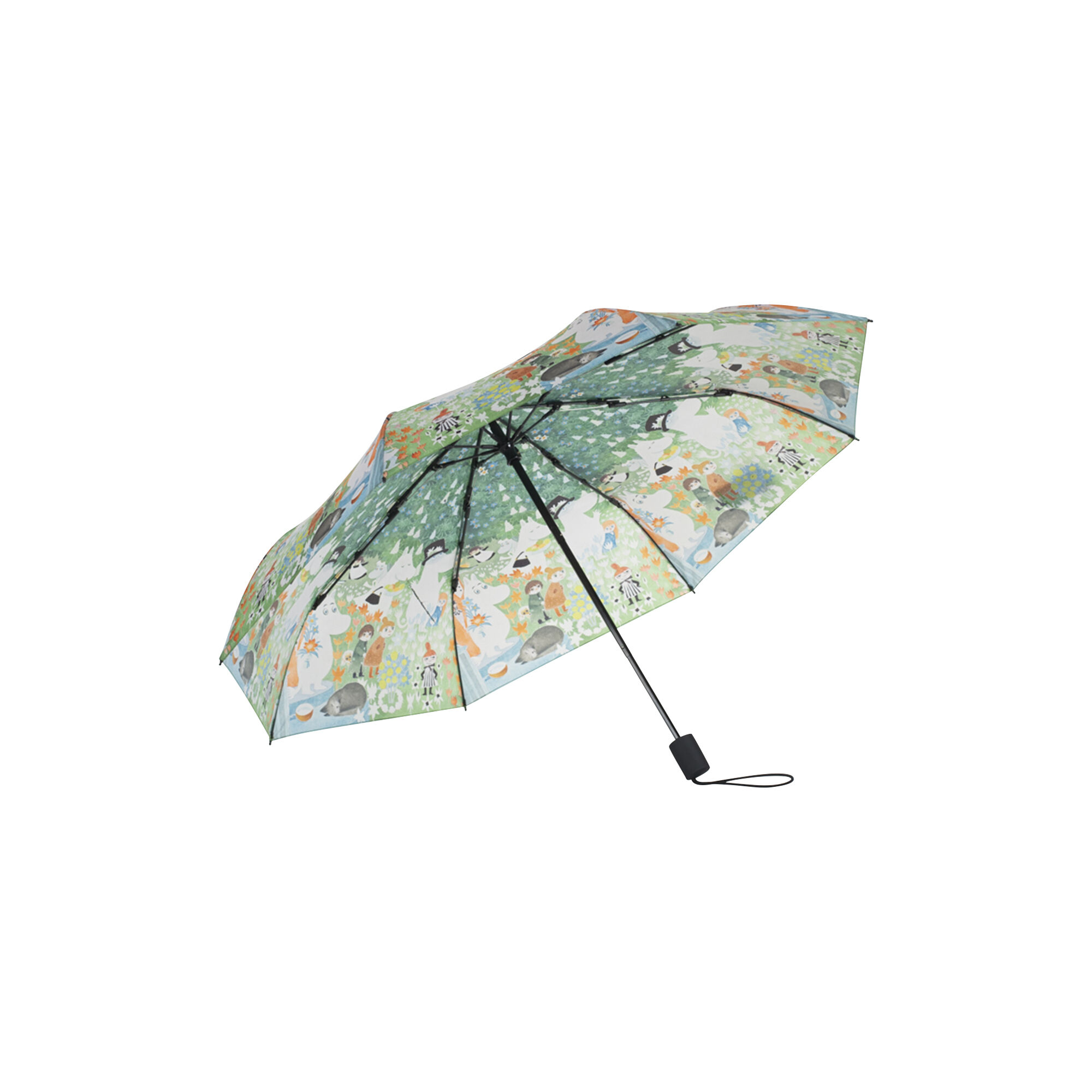 The Moomins Dangerous Journey Umbrella, green