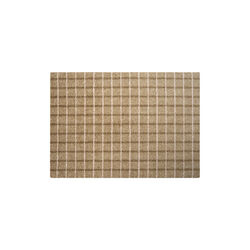 Grid Chocolate Strawberry Doormat, Heymat