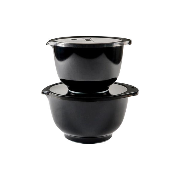 Margrethe Set 4 parts, black edition, Rosti