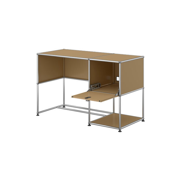 USM Haller | Model B21 | USM Beige | Desk, USM Haller