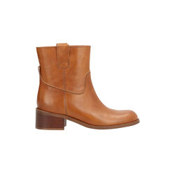 MARTINA LOW Ankle Boots, cognac, phenumb copenhagen