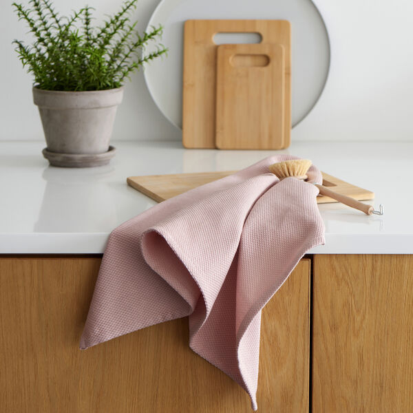 Diamond Tea Towel, rumba red, Bastian