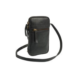 RiverMBG Mini Cross. Bag Vintage, black w/br. gold, Markberg