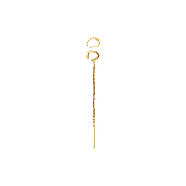 EVON Earrings 2-in-one set, gold plated, Pilgrim