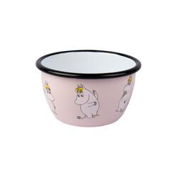 Snorkmaiden Enamel Bowl, pink, Muurla
