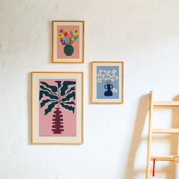 Flower Studies 04 (Stjärnöga) Poster Flower Studies 04 (Stjärnöga) Poster, Paper Collective