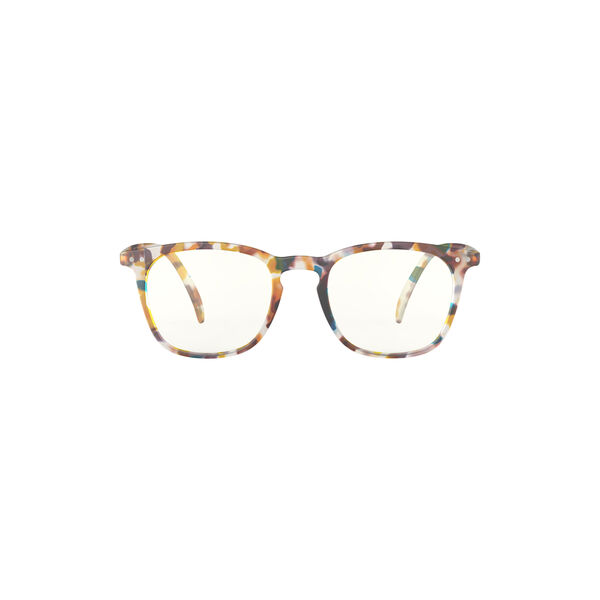 #E READING SCREEN Glasses, blue tortoise, IZIPIZI