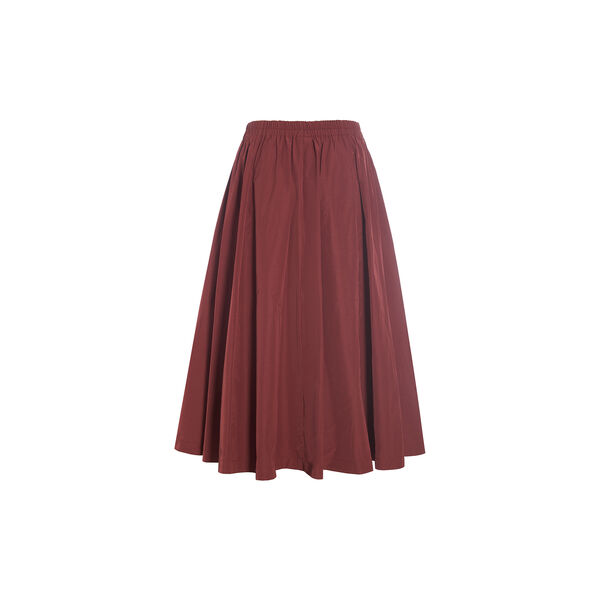 Fukkura poplin Skirt, maroon, BITTE KAI RAND