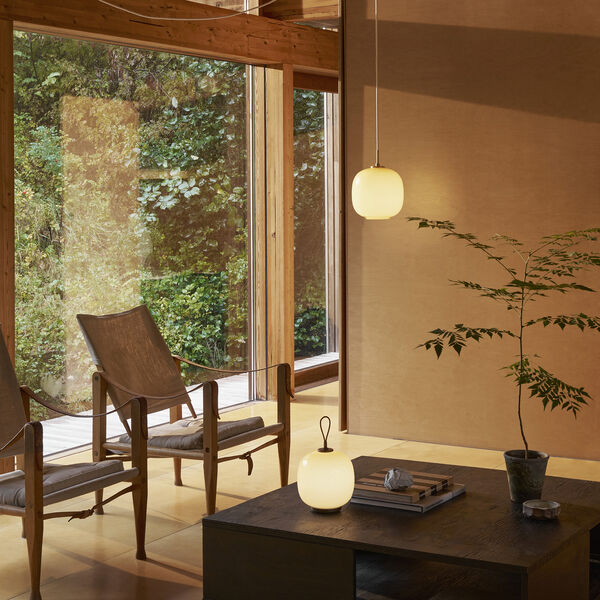 VL45 Radiohus Pendant, pale yellow VL45 Radiohus Pendant, pale yellow, Louis Poulsen