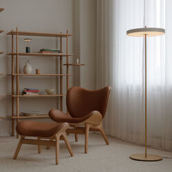 Asteria Floor Lamp, anthracite grey, UMAGE