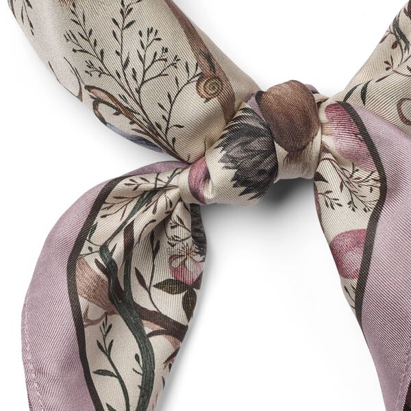 5142PBOScarf, small, champagne, PBO