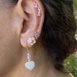 Maybelline Studs, pearl, Nuni Copenhagen