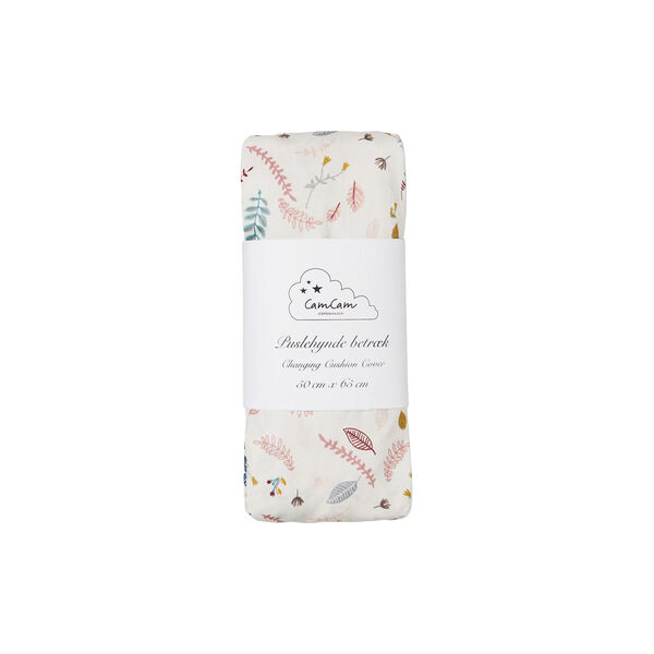 Cover for Changing Cushion, pressed leaves rose Cover for Changing Cushion, pressed leaves rose, Cam Cam Copenhagen