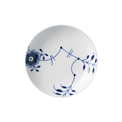Blue Fluted Mega Modern Plate Ø 20 cm, Royal Copenhagen