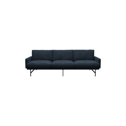 Lissoni™ PL113S Sofa,  black navy 783, Fritz Hansen