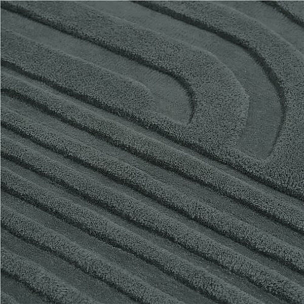 Relevo Rug, dark green, Muuto