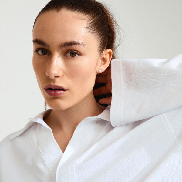 DIONYSIA Pearl Studs, gold plated, Pilgrim