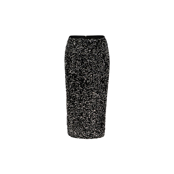 Sequins skirt, black/silver Sequins skirt, black/silver, Coster Copenhagen