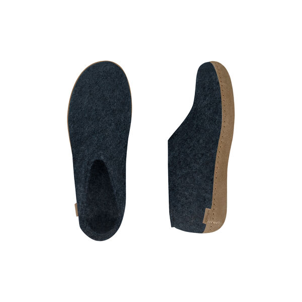 Felt Shoe, denim Felt Shoe, denim, Glerups